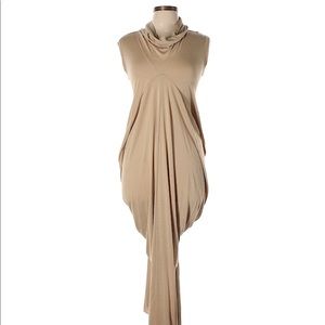 Rick Owens Lilies Draped Maxi Dress